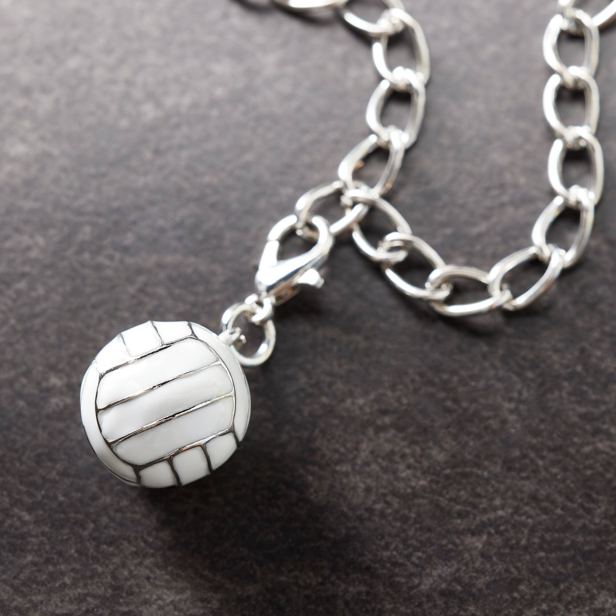 12 Pack: Volleyball Charm by Bead Landing™
